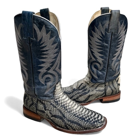 Alfa Other - Alfa Python Cowboy Boots Men’s